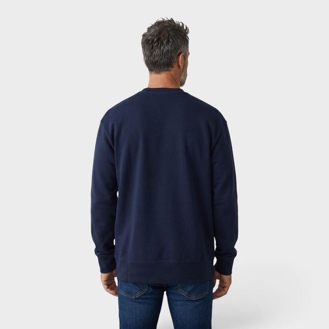 Sudadera con logo Legacy azul marino multicolor