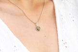 ESSENTIALS Mini Green Amber Pendant
