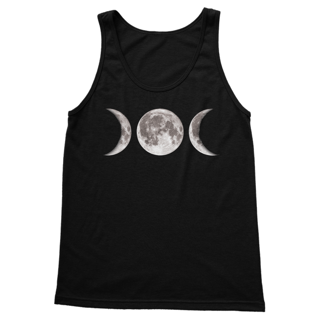 Triple Goddess Ladies Vest Top | Sleeveless Moon Phase Tank
