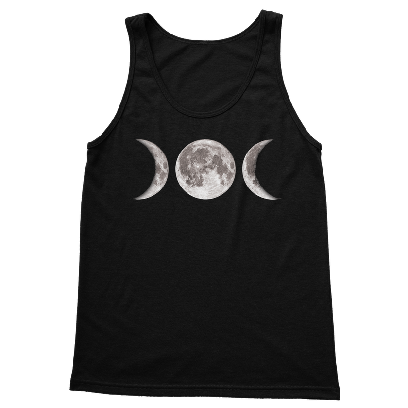 Triple Goddess Ladies Vest Top | Sleeveless Moon Phase Tank