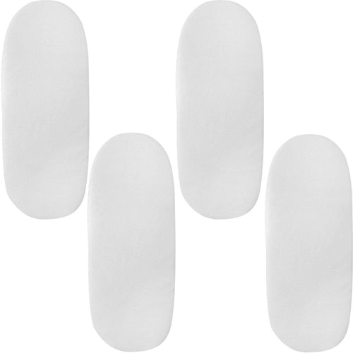 Moses Basket Jersey Fitted Sheet 100% Cotton - Pack Of 4