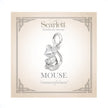 Mouse Silver Charm