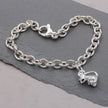 Mouse Silver Charm