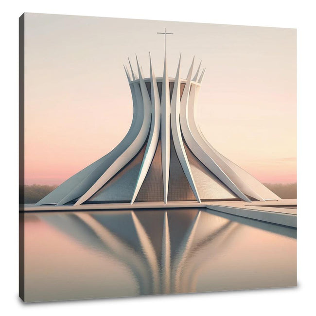 Metropolitan Cathedral Reflexionen Leinwand