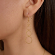 Gold Drop Earrings