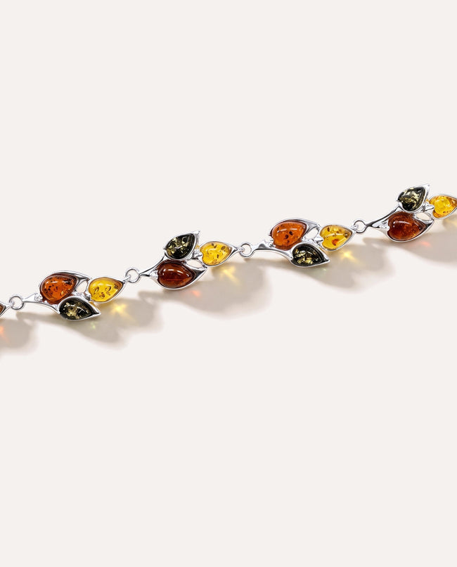Multicolour Statement Link Bracelet