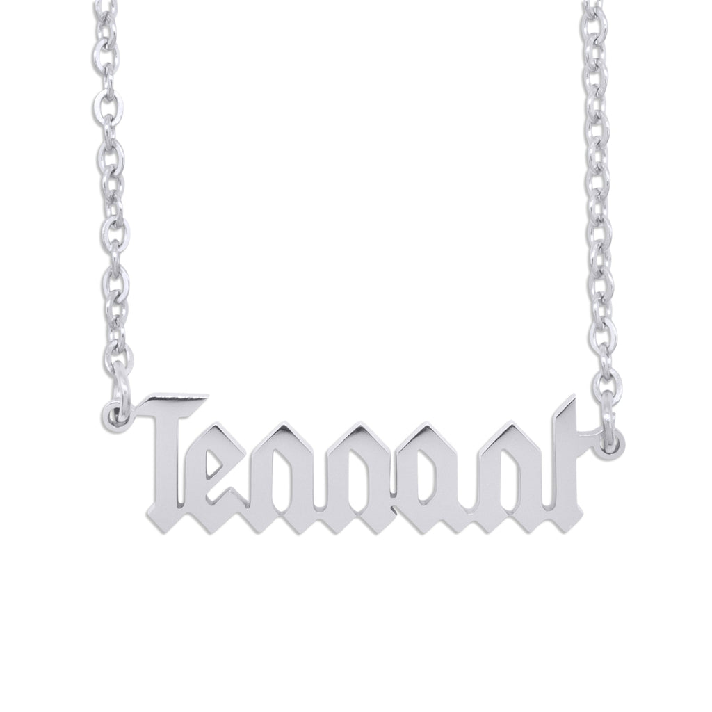 Rock 'N' Roll Personalised Name Necklace