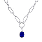 Tentacle of the Tides Blue Stone Necklace