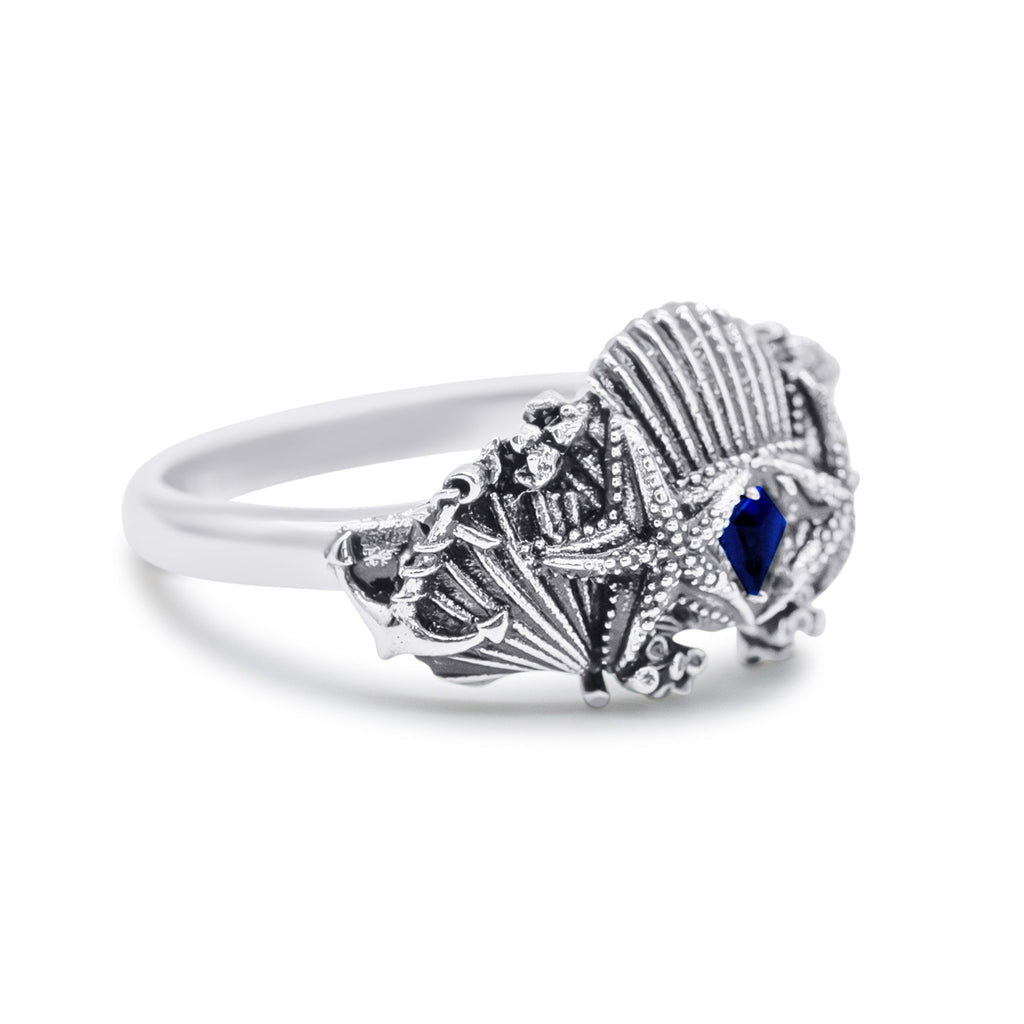 Sovereign Of The Sea Blue Stone Ring