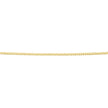 Beginnings Diamond Cut Curb Chain with Extender