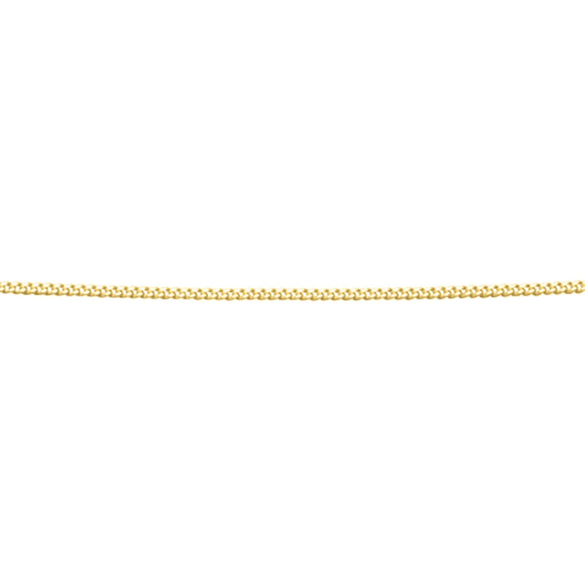 Beginnings Diamond Cut Curb Chain with Extender
