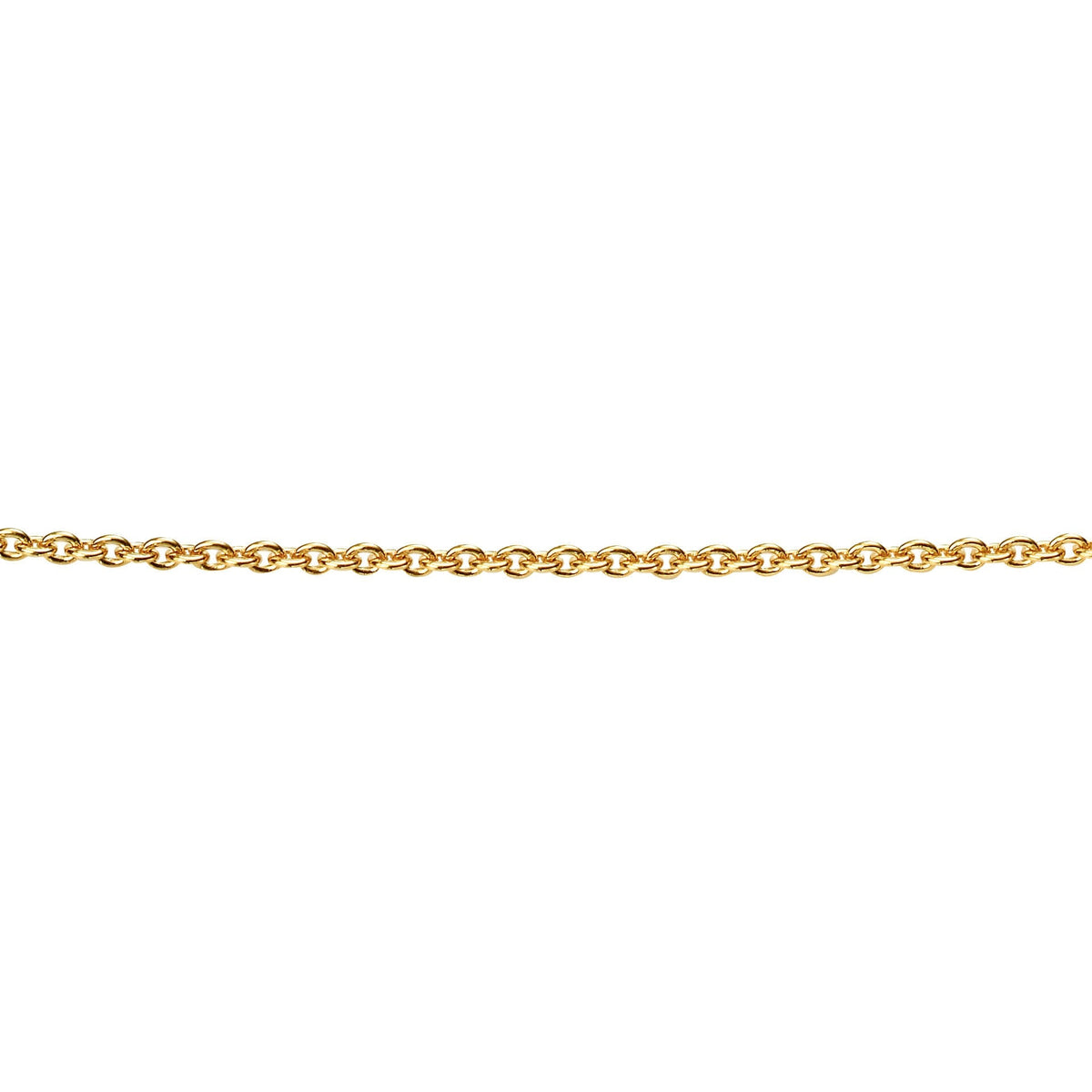 Beginnings Plated Curb Chain with Extender 56cm-61cm