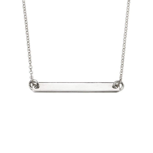 Beginnings ID Bar Necklace