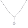Diamonfire Collier mit Zirkonia-Pavé-Tropfen