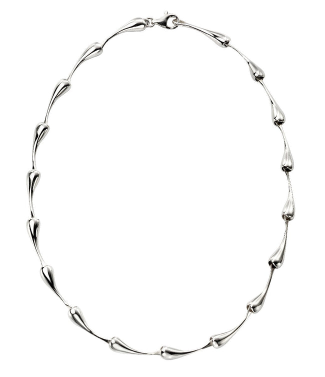 Beginnings Organic Shaped Droplet Necklace 42cm
