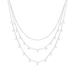 Diamonfire dreireihige Zirkonia-Halskette