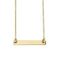 Beginnings Engravable Bar Necklace