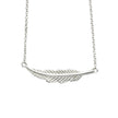 Beginnings Small Feather Necklace