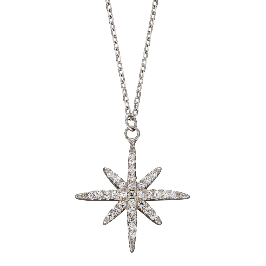 Beginnings Collier mit Sterndesign und Zirkonia