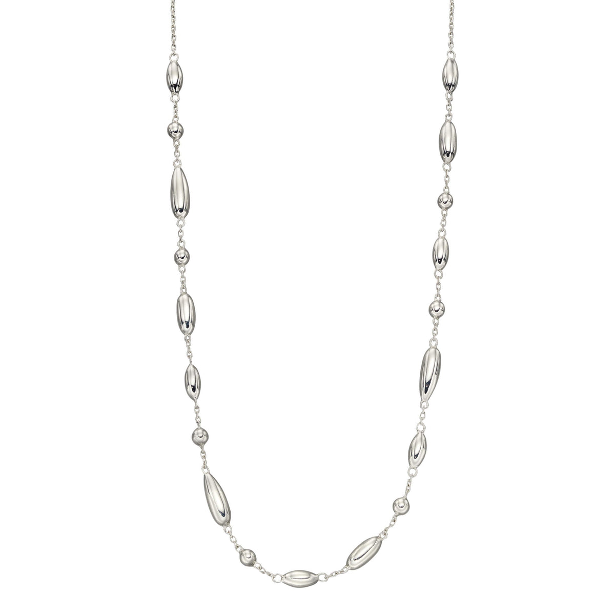 Beginnings Flower Bud Station Necklace
