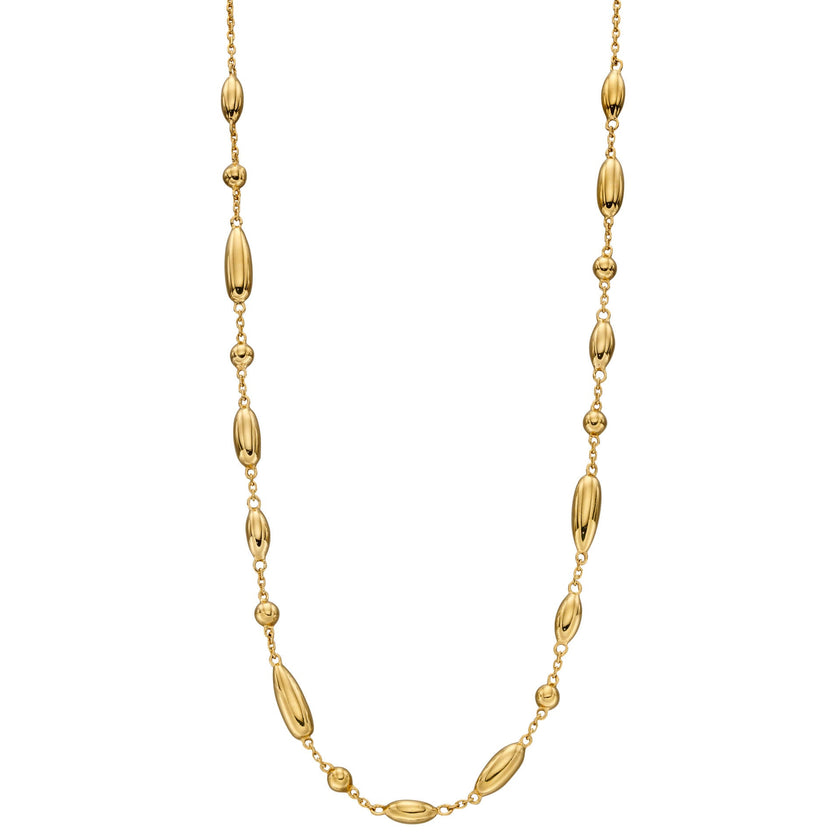 Beginnings Flower Bud Station Necklace