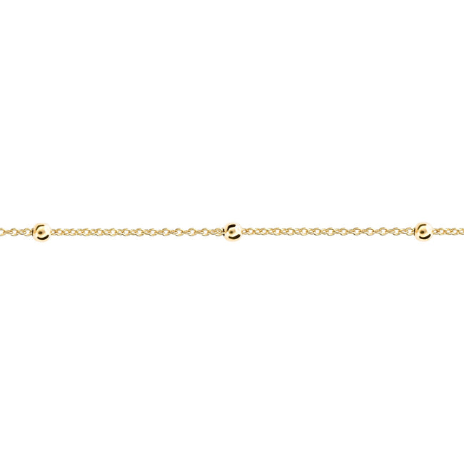 Trazado fino y cadena de bolitas de Beginnings