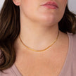Beginnings Flat Herringbone Chain Necklace