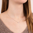 Diamonfire Floating Baguette Zirkonia-Halskette