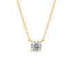 Diamonfire Four Claw Solitaire Necklace