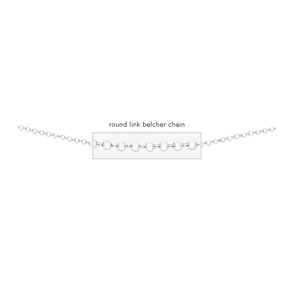 Beginnings Halskette mit Belcher-Kettengliedern