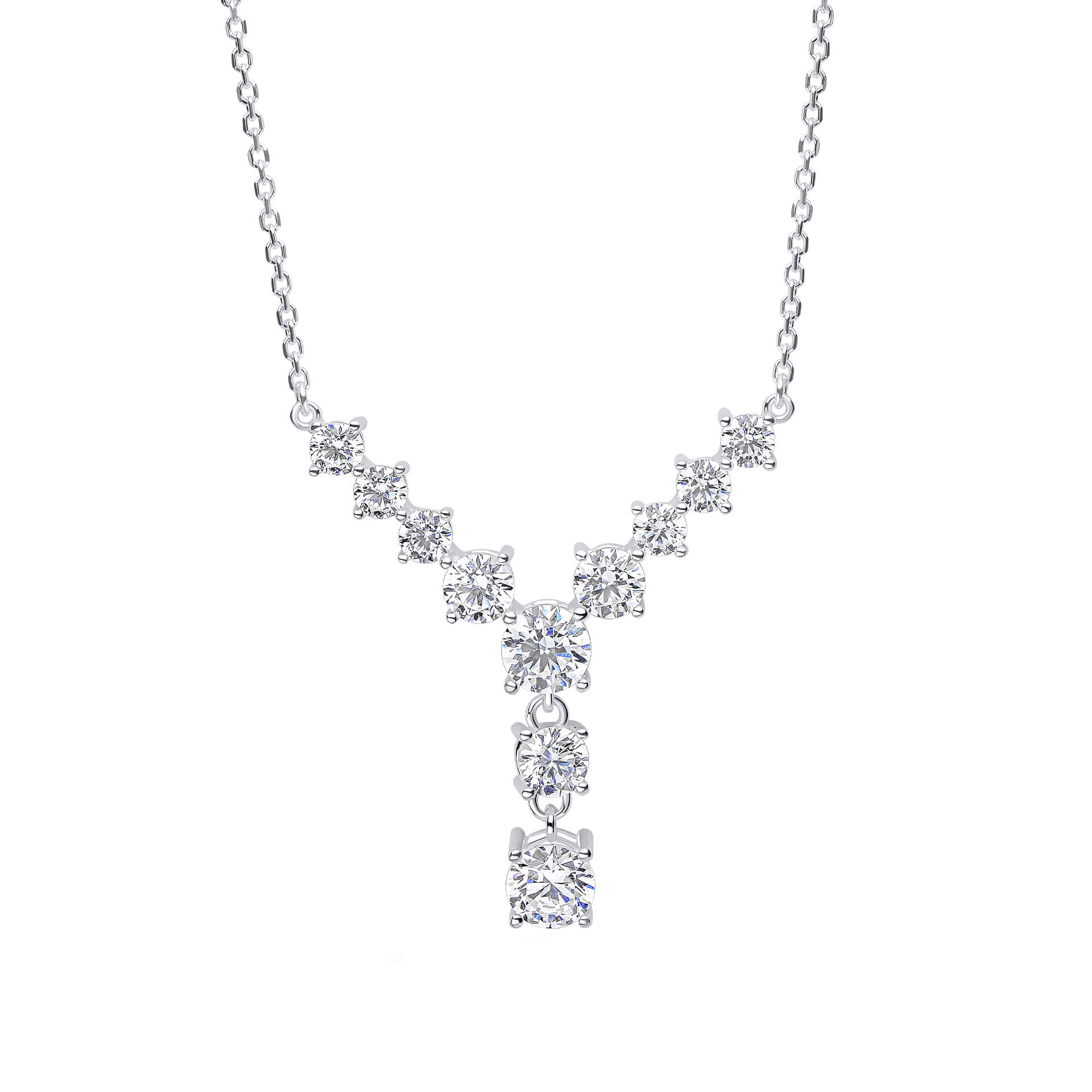 Anfänge Farbverlauf Lariat-Kette