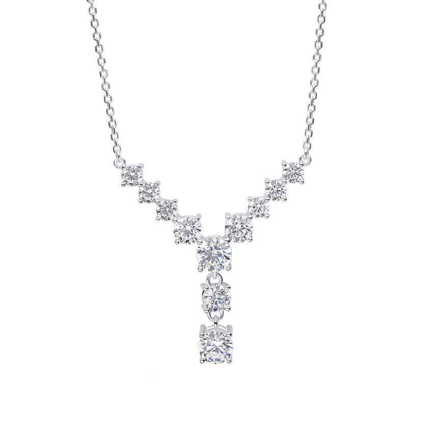 Beginnings Gradient Lariat Necklace