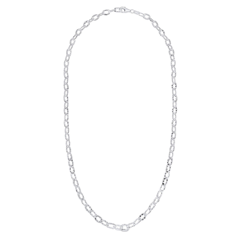 Beginnings Textured Anchor Chain Necklace