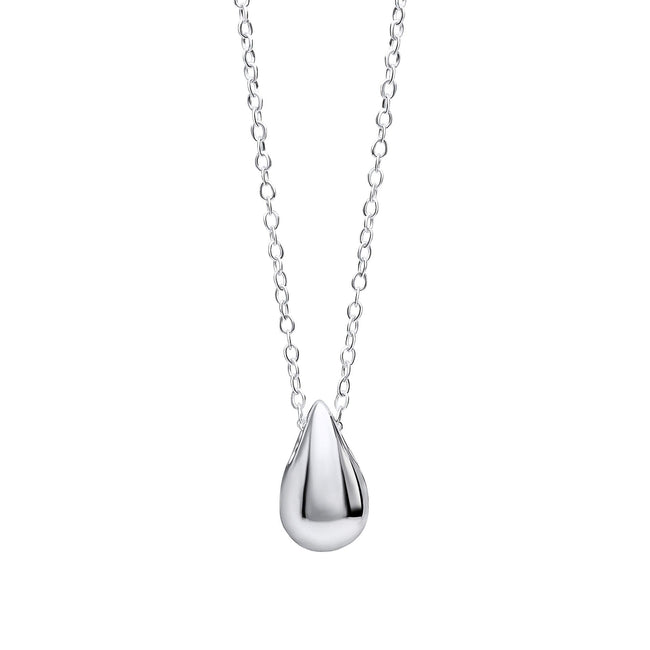 Beginnings Solid Teardrop Necklace