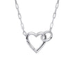 Beginnings Heart Connection Chain Necklace