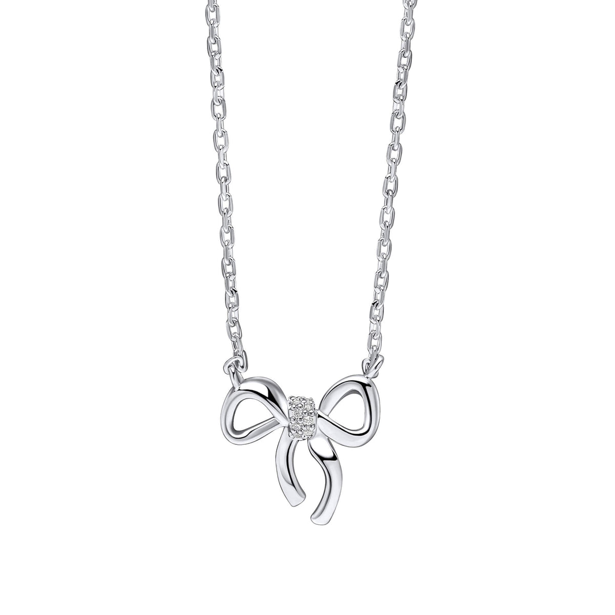 Laura Ashley Fashion Children’s Ribbon Bow Necklace