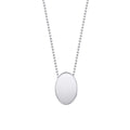 Beginnings Statement Kette Oval Hochglanzpoliert