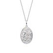 Laura Ashley Silver Lambton Garden Necklace