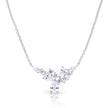 Diamonfire Statement Multi-Cut Zirconia Cluster Necklace
