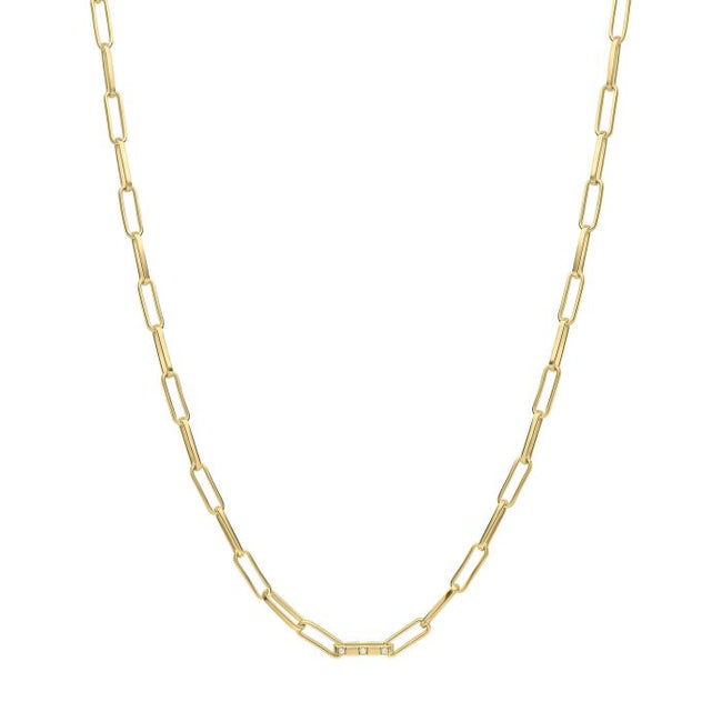 Diamonfire Open Link Chain Necklace