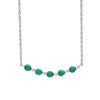 Collar Laura Ashley de Plata con Flores Thornage