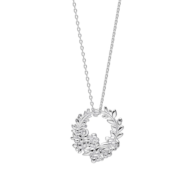 Laura Ashley Silver Cathedine Necklace