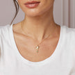 Laura Ashley Silver Llanelli Kingfisher Necklace