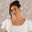 Laura Ashley Silver Broadoak Locket Necklace