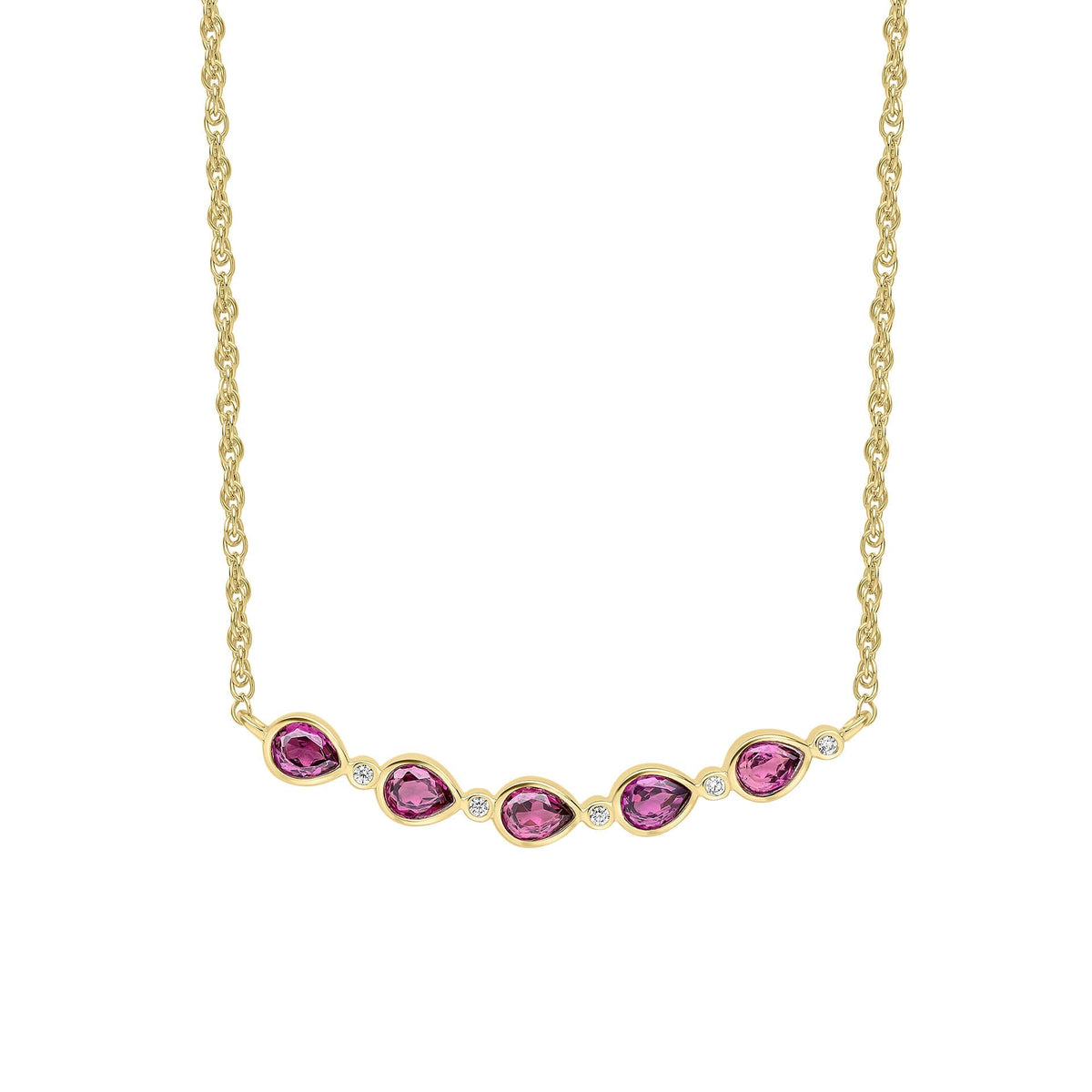 Collar Laura Ashley de Plata con Flores Thornage
