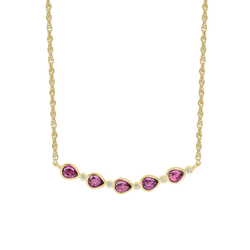 Collar Laura Ashley de Plata con Flores Thornage