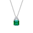 Diamonfire Square Cut Necklace