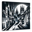 Gothic Nightscape Canvas