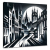Gothic Nightscape Canvas