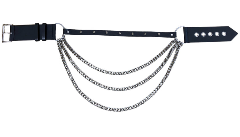 Necessary Evil Nyx Asymmetric Chain Belt